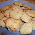 White chocolate cookies