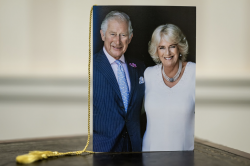 King and Queen Consort birthday card